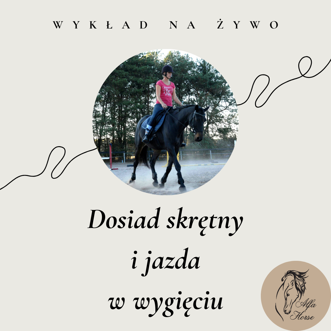 wykład na żywo dosiad skrętny i jazda z wygięciu