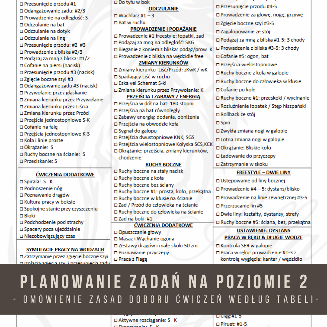 Planowanie zadań na poziomie 2