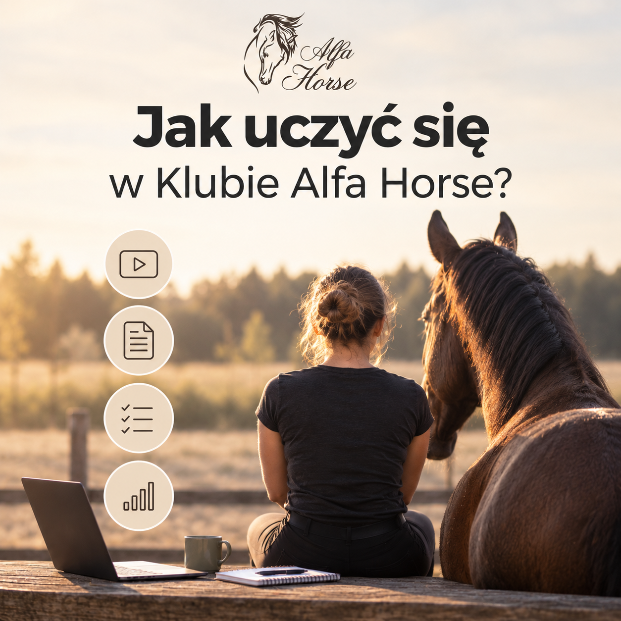 Jak uczyć się w Klubie Alfa Horse_